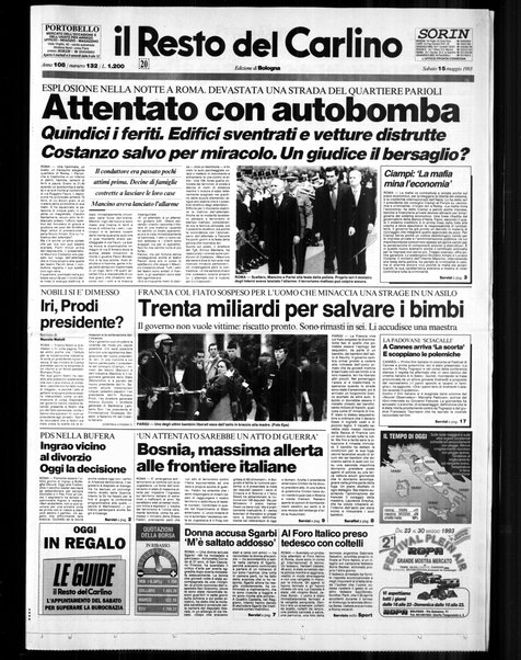 Il Resto del Carlino : giornale dell'Emilia